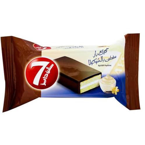 7DAYS CHOCO COTED BAR CAKE