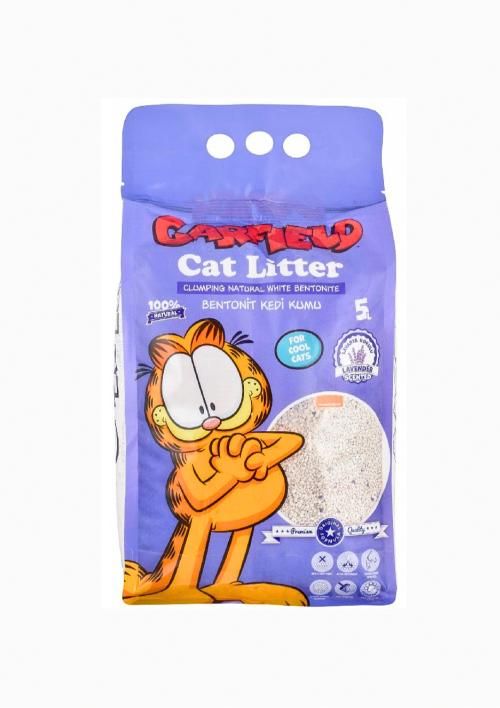 Garfield Clumping Cat Litter Lavender Scent, 5L