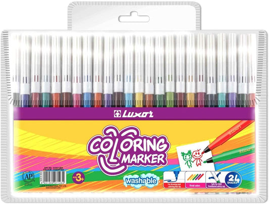 Luxor Coloring Marker Assorted,  24colors