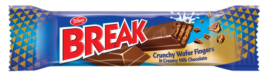 Tiffany Break Wafer Fingers Creamy Milk Chocolate, 12.5g