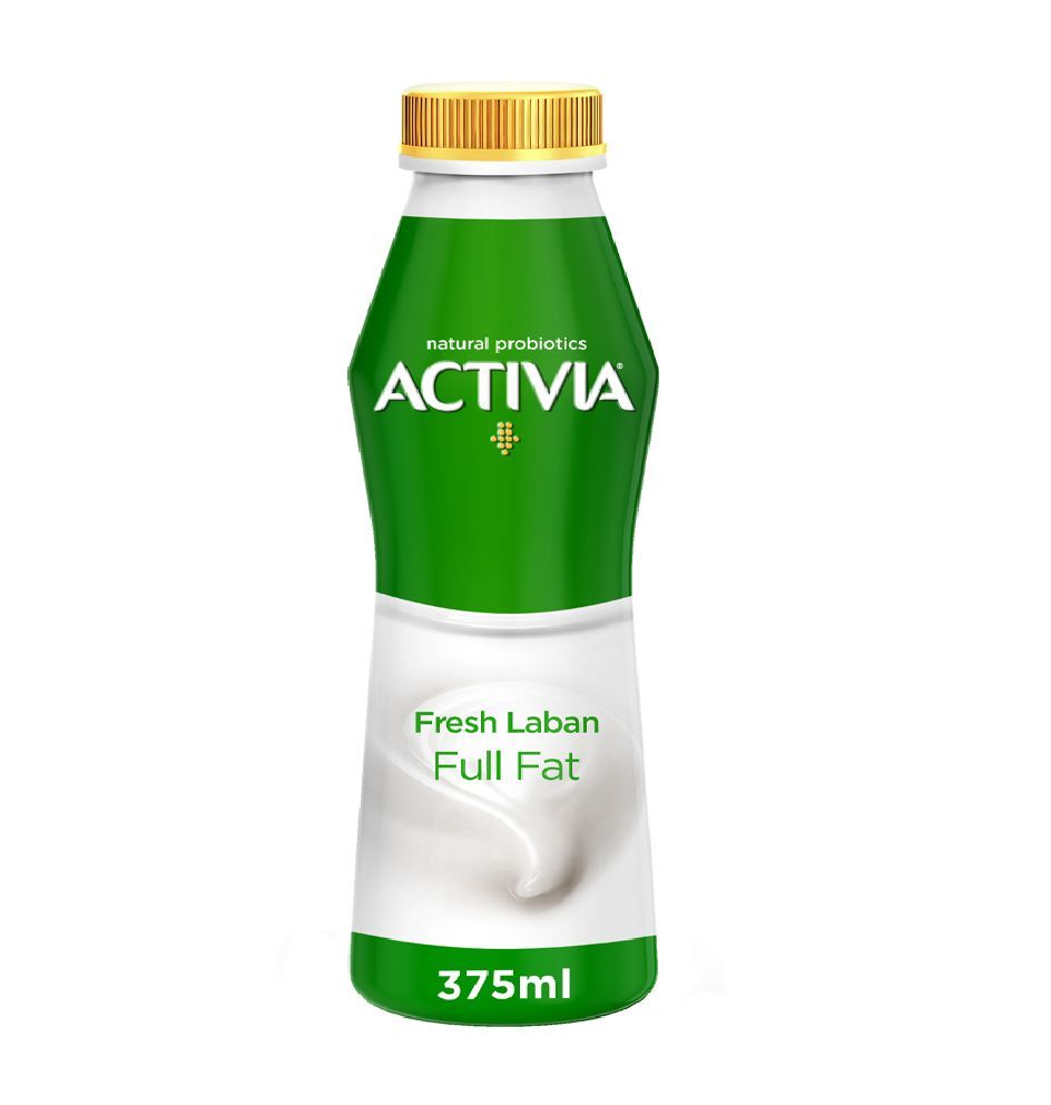 Activia Full Fat Fresh Laban, 375ml