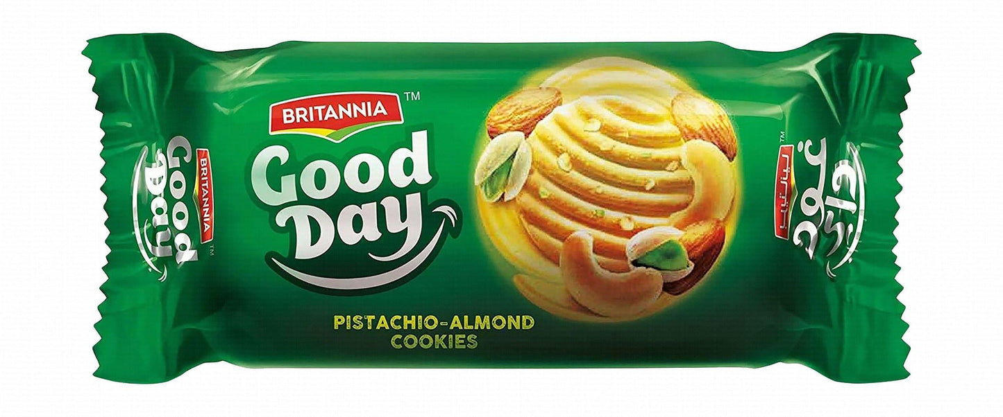 Britannia Good Day Cookies with Pistachios & Almonds, 72g