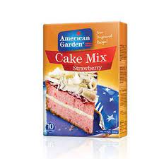 AG Cake Mix Strawberry 500g