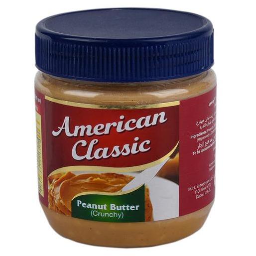 American classic peanut butter crunchy 340gm