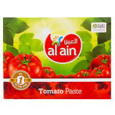 Al Ain Tomato Paste Pouch 70g- 25 Pcs