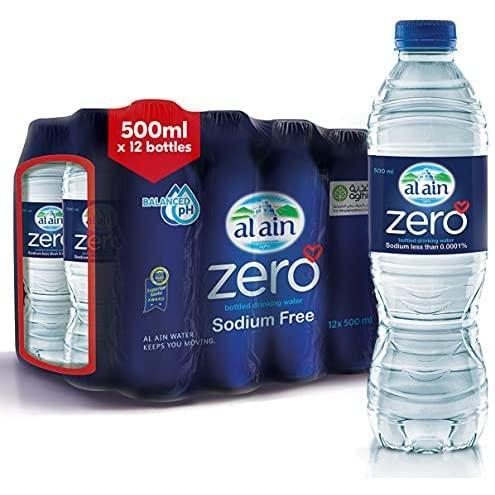 Al Ain Zero Water 500ml- 12 Pcs