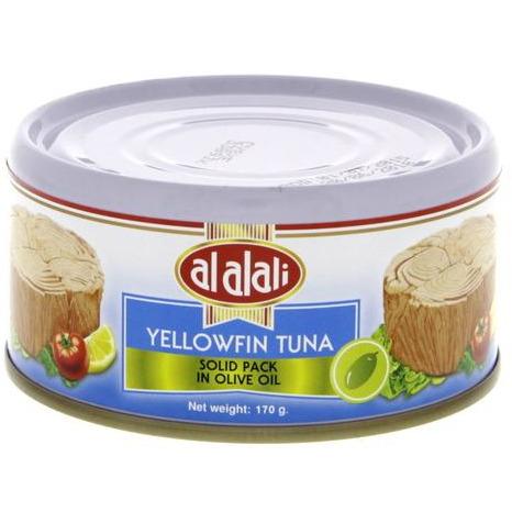Al alali yellowfin tuna in olive oil, 170g