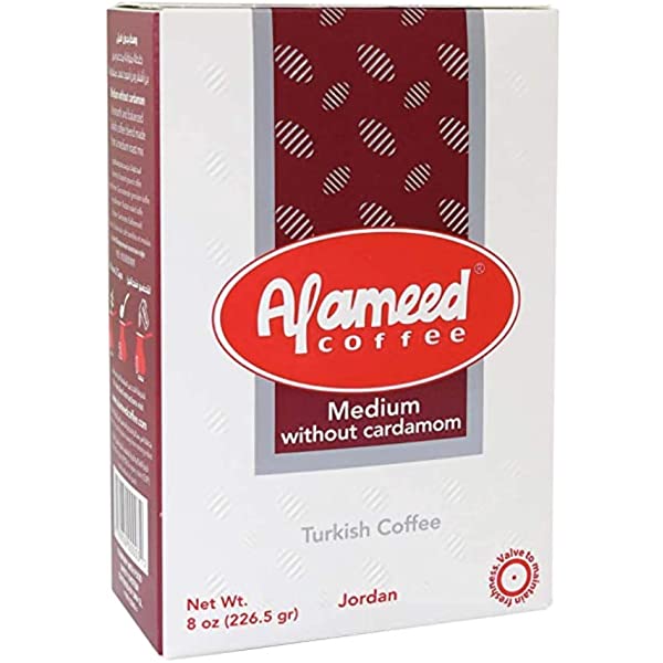 Al Ameed Light Coffee W/Cadm 250g
