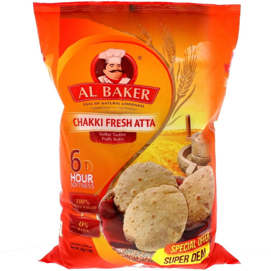 Al Baker Chakki fresh Atta 5kg