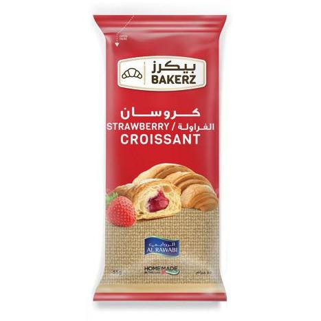 Al Rawabi Strawberry Croissant 55g