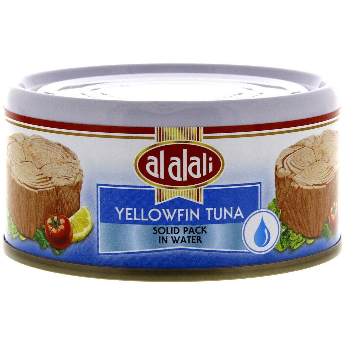 Alalai yelowfin tuna solid pack in water