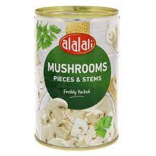 Alalali Mushrooms Pcs & Stems 400g