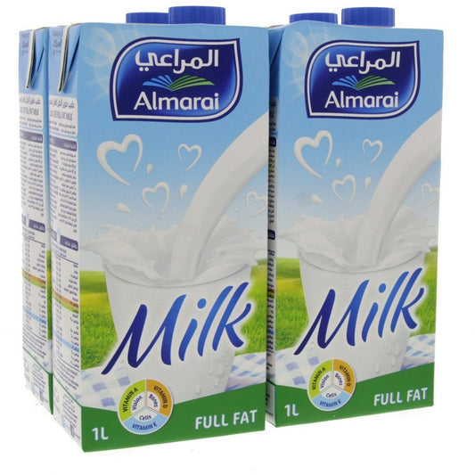 Almarai long life full fat milk 4X1 liter