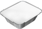 Cosmoplast 2410 CC PACK OF 10 ALUMINIUM CONTAINERS WITH LIDS