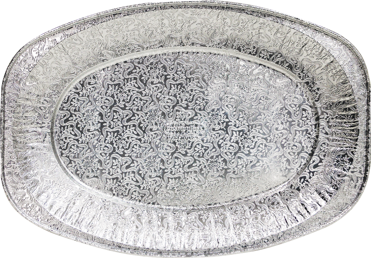 Cosmoplast LARGE ALUMINIUM PLATTER PACK OF 5