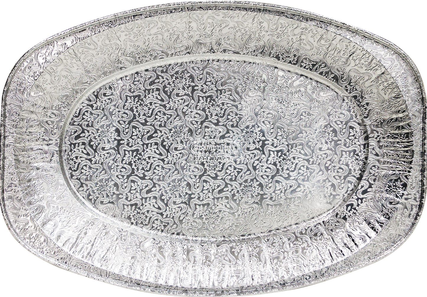 Cosmoplast SMALL ALUMINIUM PLATTER PACK OF 10