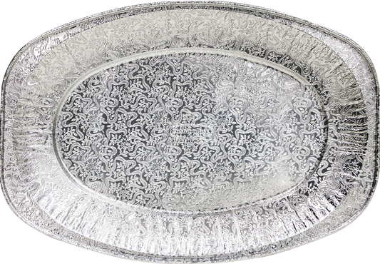 Cosmoplast SMALL ALUMINIUM PLATTER PACK OF 10