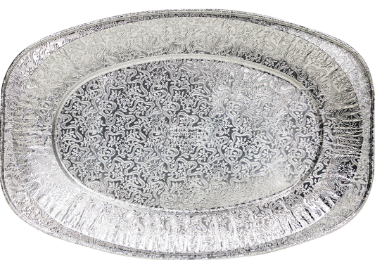 Cosmoplast MEDIUM ALUMINIUM PLATTER PACK OF 5