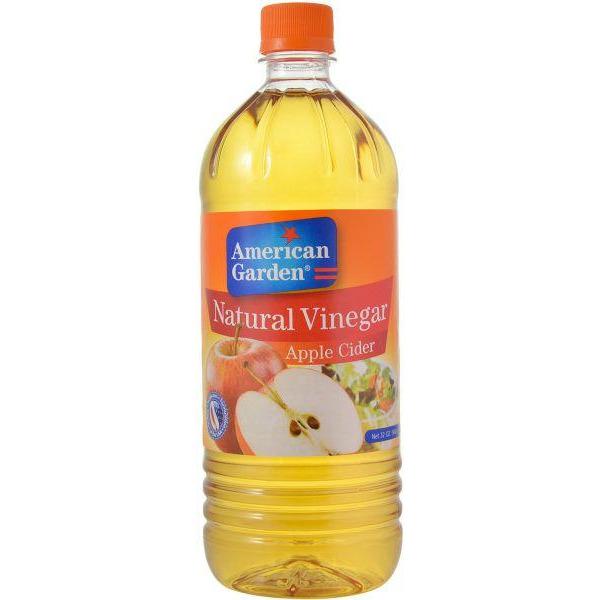 American garden apple cider vinegar - 946 ml