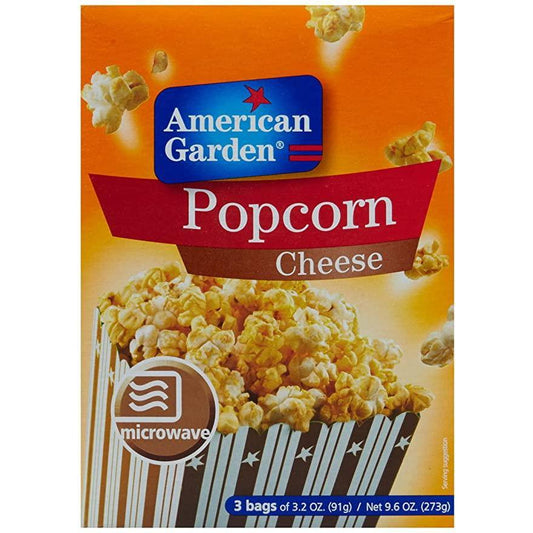 American garden microwave popcorn cheese - 273 gm