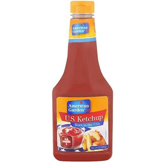 American garden tomato ketchup squeeze - 680 gm
