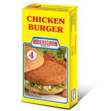 Americana chiken burgerbig size 10 s 1kg