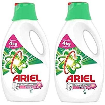 Ariel automatic power gel laundry detergent downy 2l - pack of 2