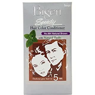 Bigen speed hair color natural brown no.884