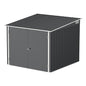 Cosmoplast 6X6FT BIKE STORAGE STEEL SHED WITH RACKS