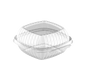 Cosmoplast LARGE BURGER PLASTIC CONTAINERS PACK OF 25