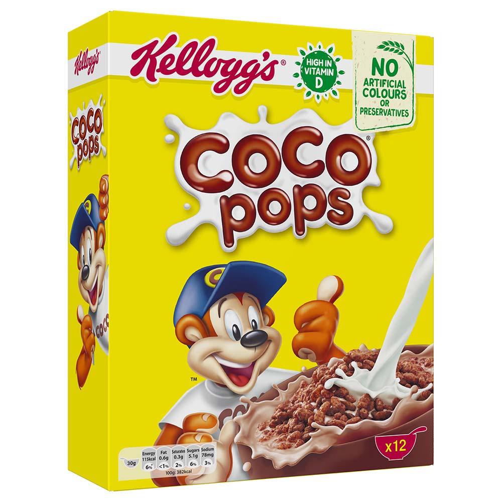 COCOPOPS KELLOGGS YELLOW 375gm