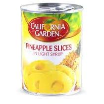 California garden pineapple slice in light syrup 565 gm