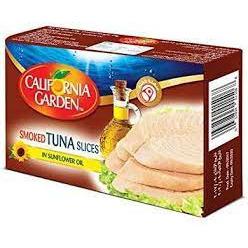 California garden smoked tuna slices sunflower oil120gm