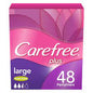 Carefree Plus Large Fresh Scent 48s