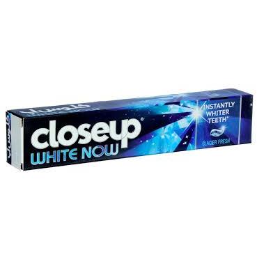 Closeup toothpaste white now, 75ml