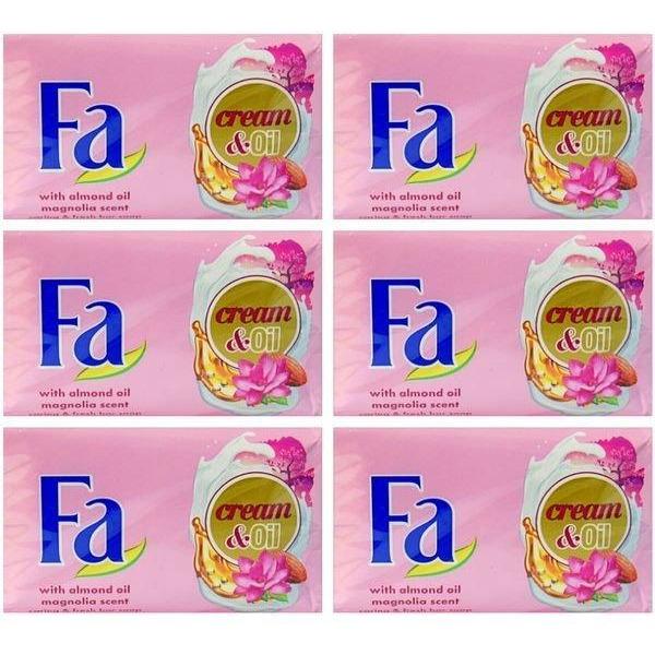 Fa cream and oil assorted soap 175gmx6pcs