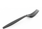 Cosmoplast BLACK PLASTIC FORKS PACK OF 50