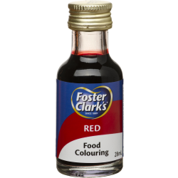 Foster clarks red colour