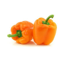 Fresh Capsicum Orange_ 500 Grams