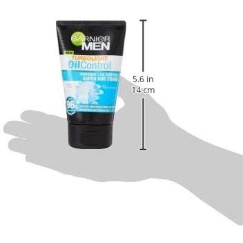 Garnier men turbolight oil control cooling foam 100ml