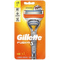 Gillette fusion5 men's razor, handle & 2 blade refills