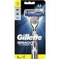 Gillette mach3 turbo shaver + 2 replacement