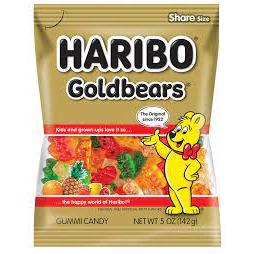 Haribo goldbears whit fruit 80g