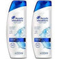 Head & shoulders classic clean anti-dandruff shampoo 400 ml pack of 2