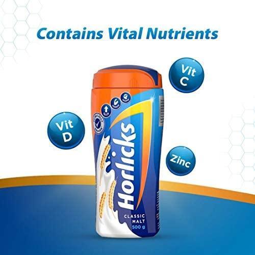 Horlics classic malt 500 gm