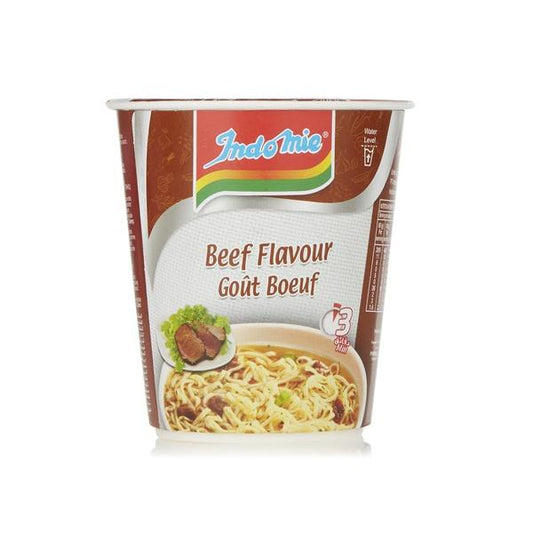 Indomie cup beef instant noodles 60 gr