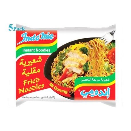 Indomie hot fried 5x75g