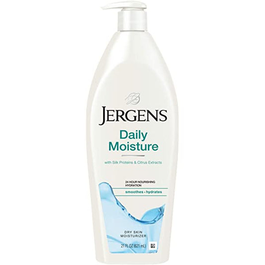 Jergens daily moisture dry skin moisturizer 400 ml, pack of 1 …