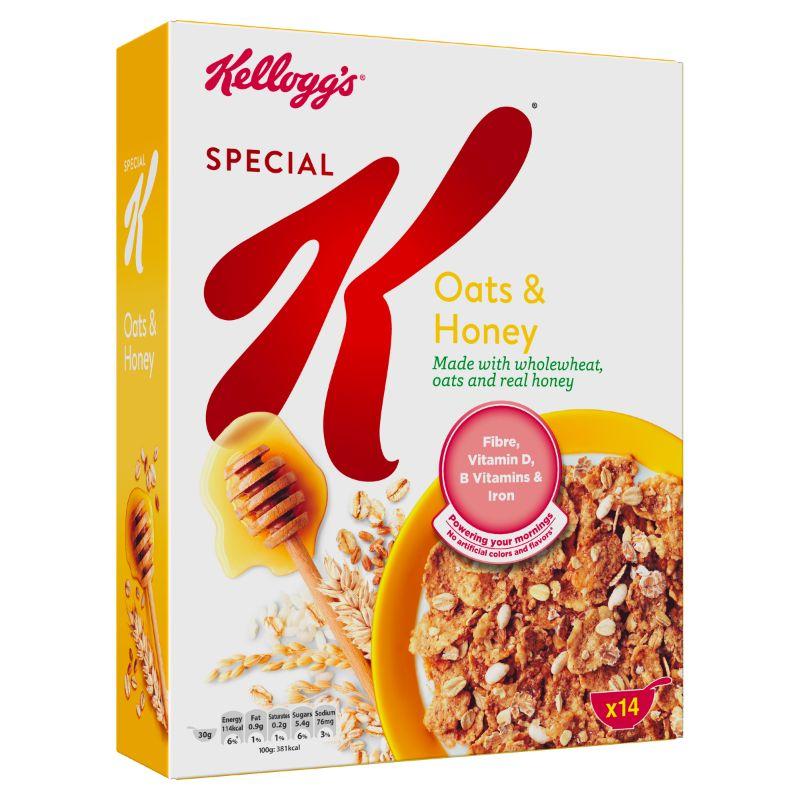 Kelloggs Special K Oats And Honey 420g