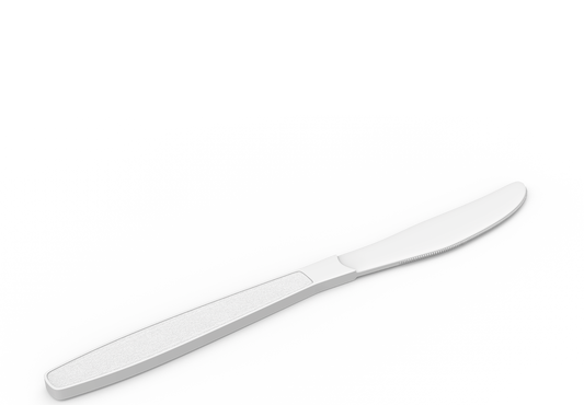 Cosmoplast WHITE PLASTIC FORKS PACK OF 50